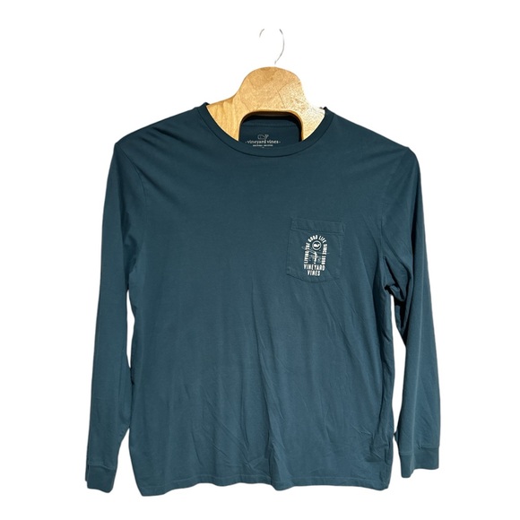 Vineyard Vines Other - Vineyard‎ Vines Men’s Living The Good Life Long Sleeve Pocket T-shirt Size XL